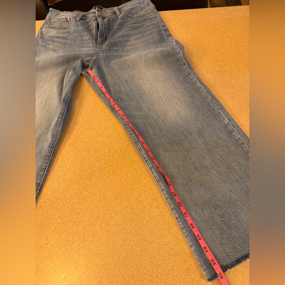 J. Crew Light Blue Straight Leg Jeans - Picture 5 of 6
